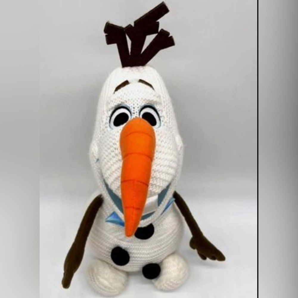 Disney’s Frozen Olaf Knit Plushie Disneyland Official